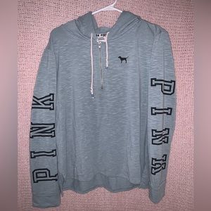 Victoria’s Secret pink zip up shirt